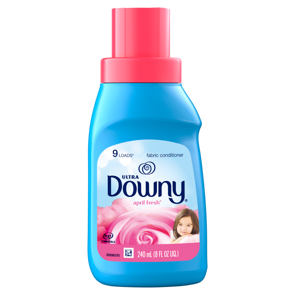 Downy Soft 2-in-1 Soft And Fresh Liquid Fabric Softener April Fresh 9 Loads Fabric Conditioner Liquid Provides Softness And Freshness For Fabrics - 8oz/12pk