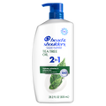 Head And Shoulders 2-in-1 Dandruff Shampoo And Conditioner Anti-Dandruff Treatment Tea Tree Oil For Daily Use Paraben Free - 28.2oz/4pk