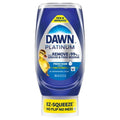 Dawn Platinum Ez-Squeeze Dish Soap Liquid Dishwashing Liquid Grease Removal Fresh Rain - 12.2oz/8pk
