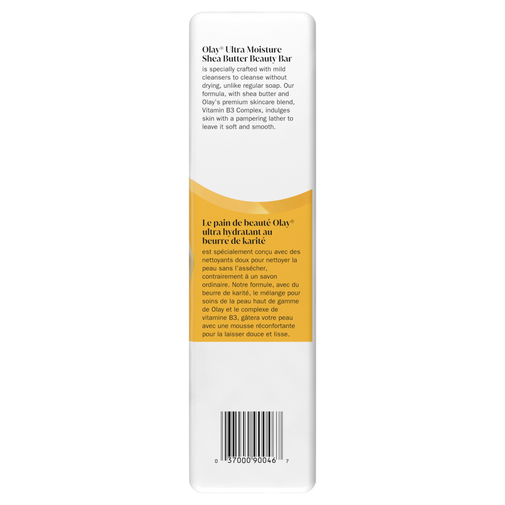 Olay Ultra Moisture Shea Butter Beauty Bar With Vitamin B3 Complex - (12x3.17)oz/4pk