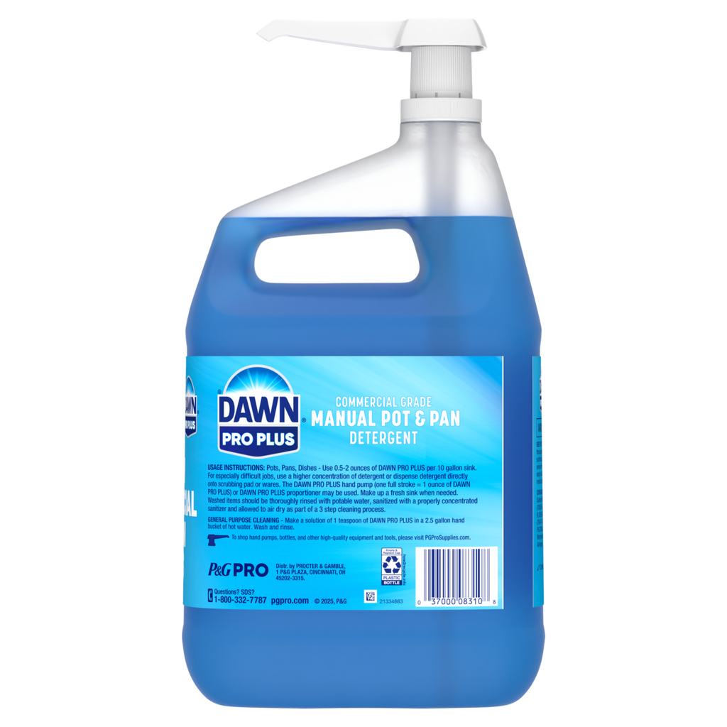 Dawn Pro Plus Dish Detergent Commercail Grade 1 Gallon - 128oz/132pk