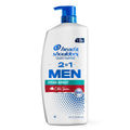 Head And Shoulders Mens 2-in-1 Dandruff Shampoo And Conditioner Anti-Dandruff Treatment Old Spice Pure Sport For Daily Use Paraben Free - 28.2oz/4pk