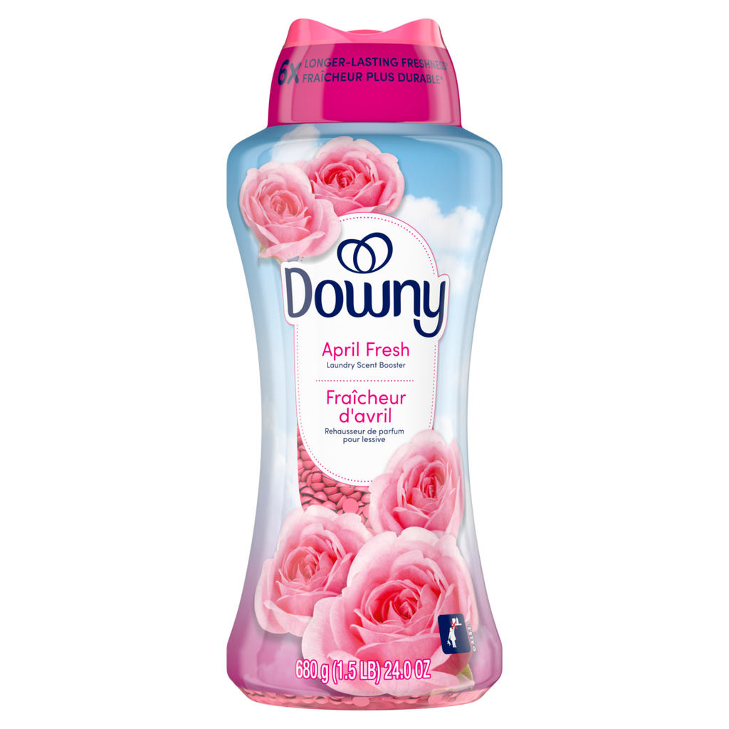 Downy April Fresh In-Wash Laundry Scent Booster Beads Laundry Scent Beads  Long-Lasting Freshness - 24oz/4pk