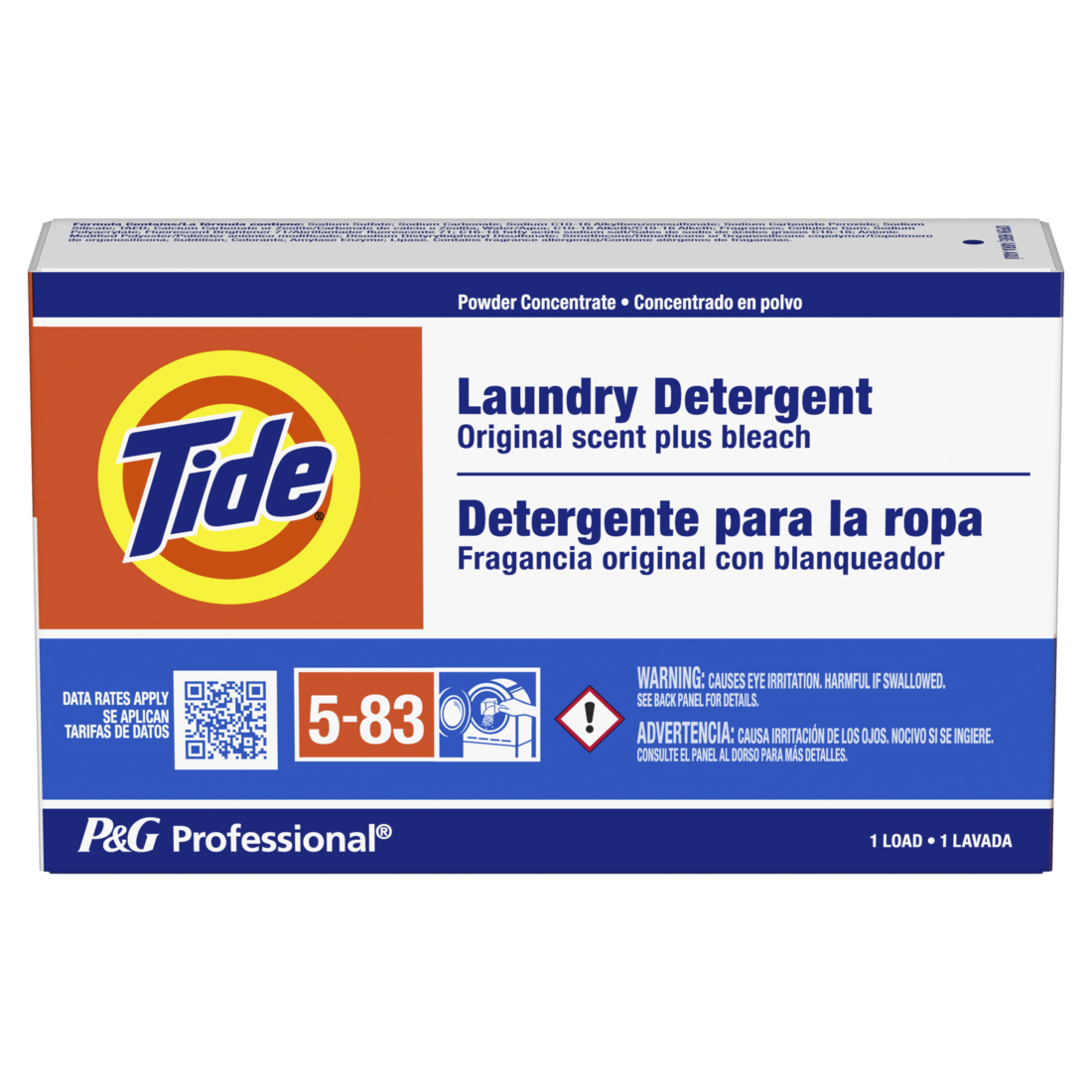 Tide Powder Laundry Detergent Original Scent Plus Bleach Single Use - 1.4oz/156pk