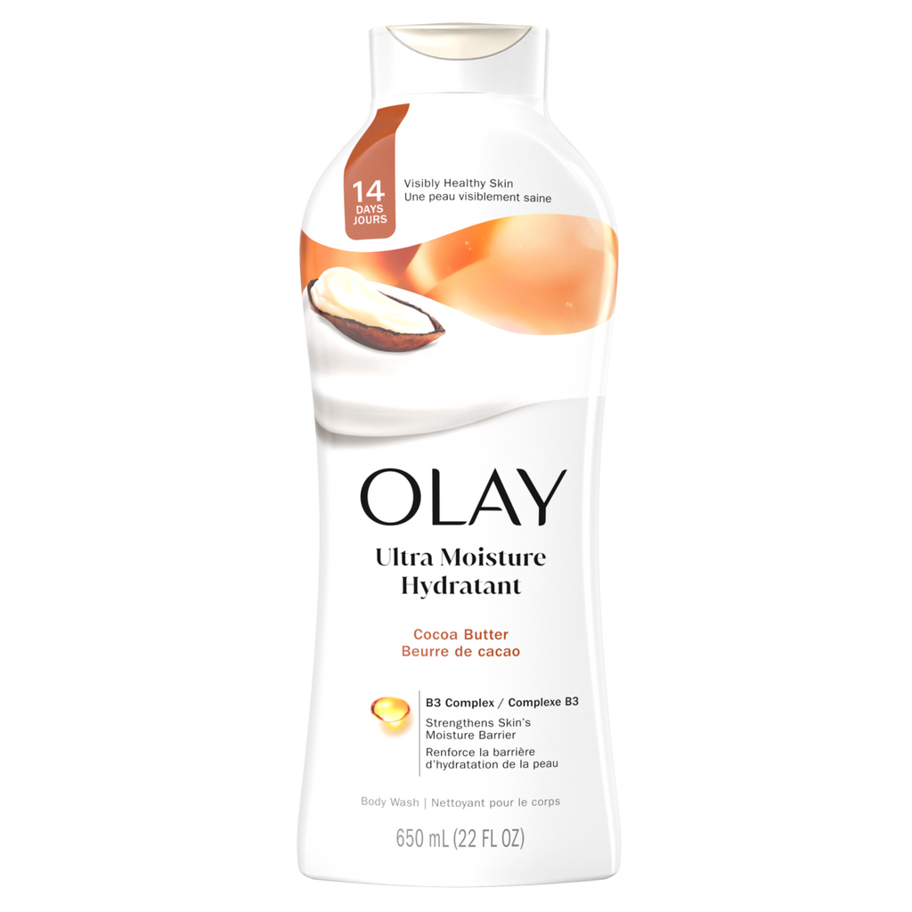Olay Ultra Moisture With Cocoa Butter - 22oz/4pk