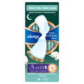Always Pure Cotton With Flexfoam Pads Size 5 Extra Heavy Overnight With Wings Unscented - 18ct/3pk