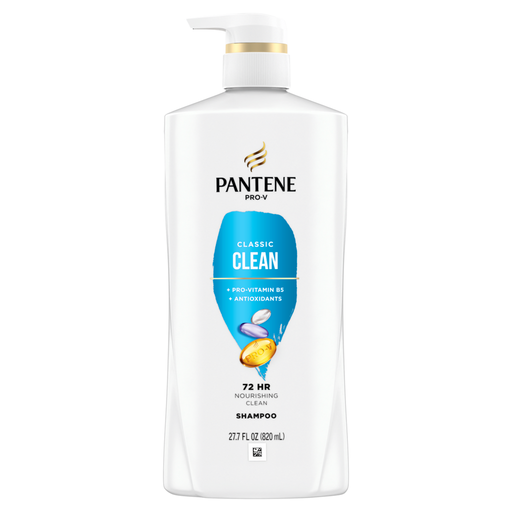 Pantene Classic Clean 72 HR Nourishment Shampoo - 27.7oz/4pk
