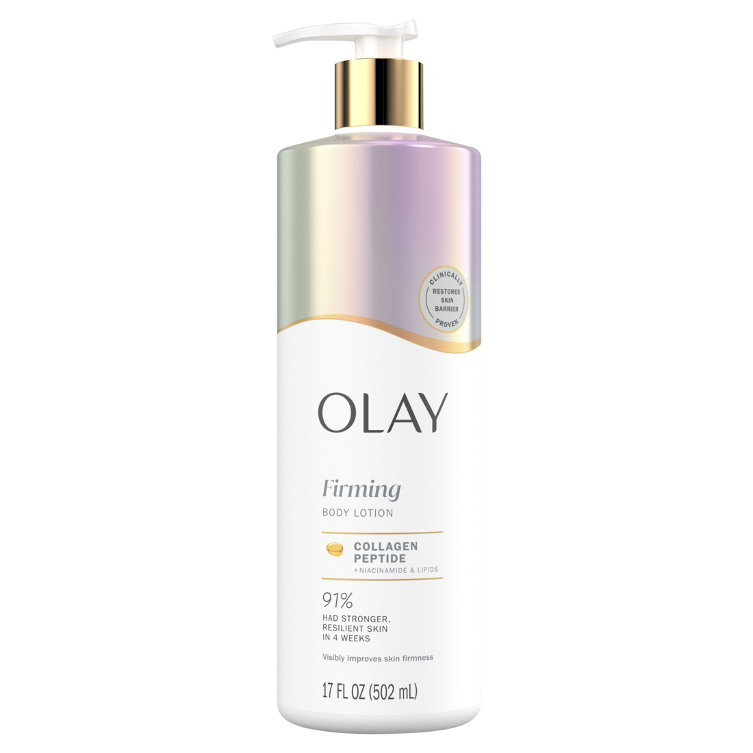 Olay Firming Body Lotion With Collagen Peptide And Niacinamide - 17oz/6pk