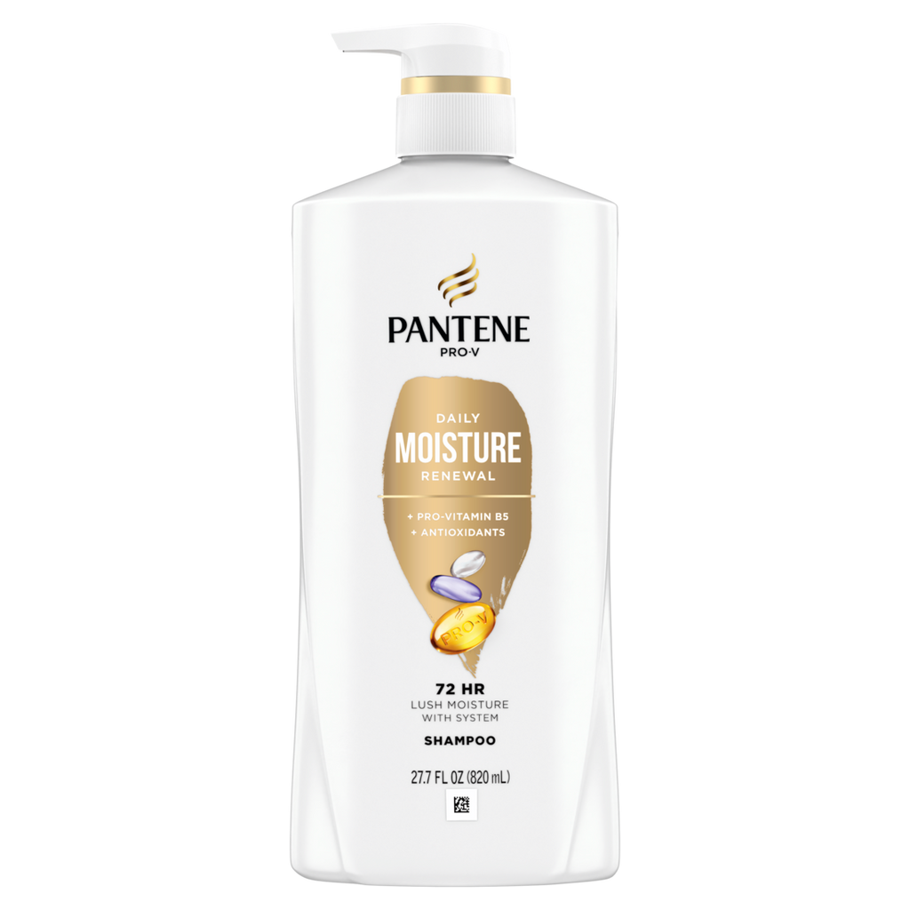 Pantene Daily Moisture Renewal 72 HR Lush Moisture Shampoo - 27.7oz/4pk