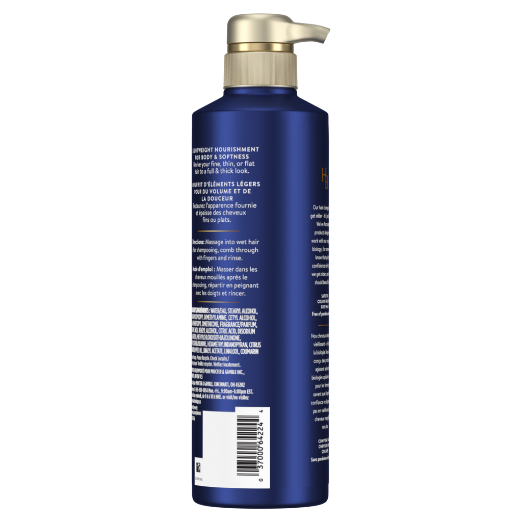 Hair Biology Biotin Volumizing Conditioner For Thinning Flat And Fine Thin Hair Fights Breakage And Replenishes Nutrients - 12.8oz/4pk
