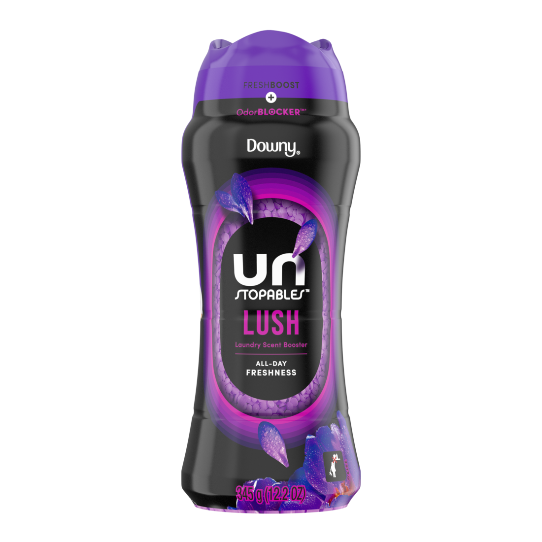 Downy Unstopables In Wash Scent Booster Beads Lush Scent Laundry Beads For Odor Protection Downy Scent Booster Beads Laundry Scent Boosters - 12.2oz/4pk