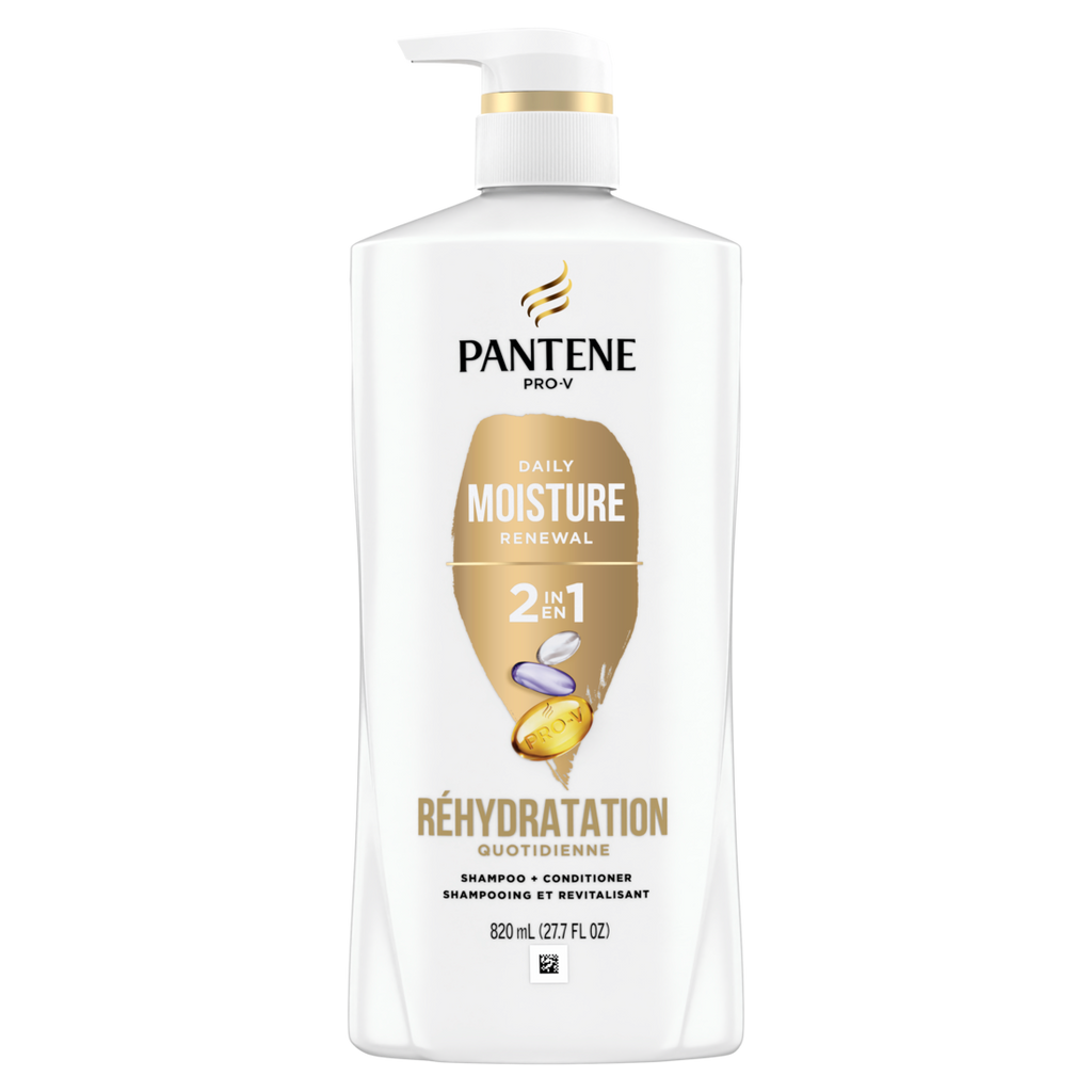 Pantene Daily Moisture Renewal 2-in-1 Shampoo & Conditioner - 27.7oz/4pk
