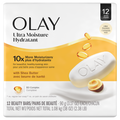Olay Ultra Moisture Shea Butter Beauty Bar With Vitamin B3 Complex - (12x3.17)oz/4pk