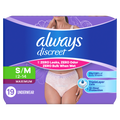 Always Discreet Reimagined Adult Diapers For Women Maximum Incontinence And Postpartum Underwear S/M 19 Ct - 19ct/2pk