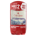 Old Spice Men's Antiperspirant And Deodorant Wilderness With Lavender 24/7 Sweat Protection Twin Pack - (2x2.6)oz/6pk