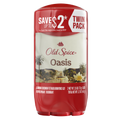 Old Spice Men's Antiperspirant And Deodorant Oasis 24/7 Sweat Protection Twin Pack - (2x2.6)oz/6pk