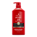Old Spice Swagger 2-in1- Shampoo & Conditioner For Men Healthier Fuller More Moisturized Looking Hair - 21.9oz/4pk