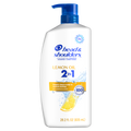 Head And Shoulders 2-in-1 Dandruff Shampoo And Conditioner Anti-Dandruff Treatment Lemon Essential Oil For Daily Use Paraben Free - 28.2oz/4pk