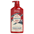 Old Spice Thick And Full 2-in-1 Shampoo And Conditioner For Men Healthier Fuller More Moisturized Looking Hair - 21.9oz/4pk