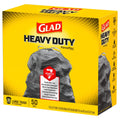 Glad Forceflex Trash Drawstring Black 30 Gallon - 50ct/3pk