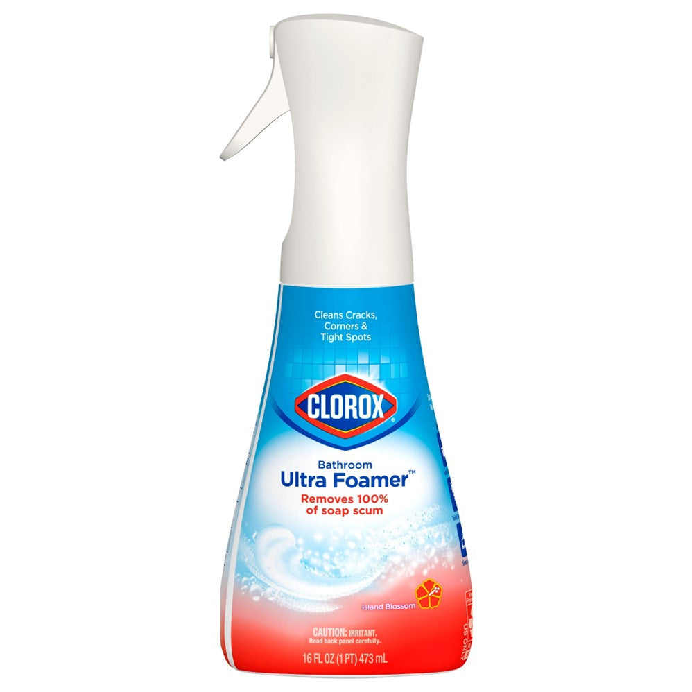 Clorox Bathroom Ultra Foamer Island Blossom Ready-to-Use - 16oz/6pk