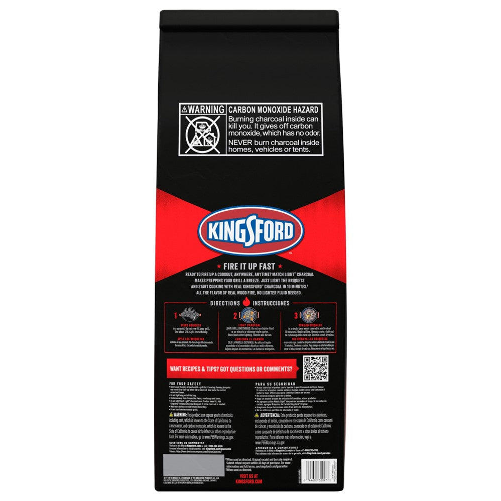 Match Light Briquets - 8lb/6pk