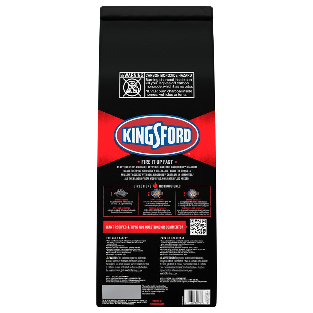 Match Light Briquets - 12lb/80pk
