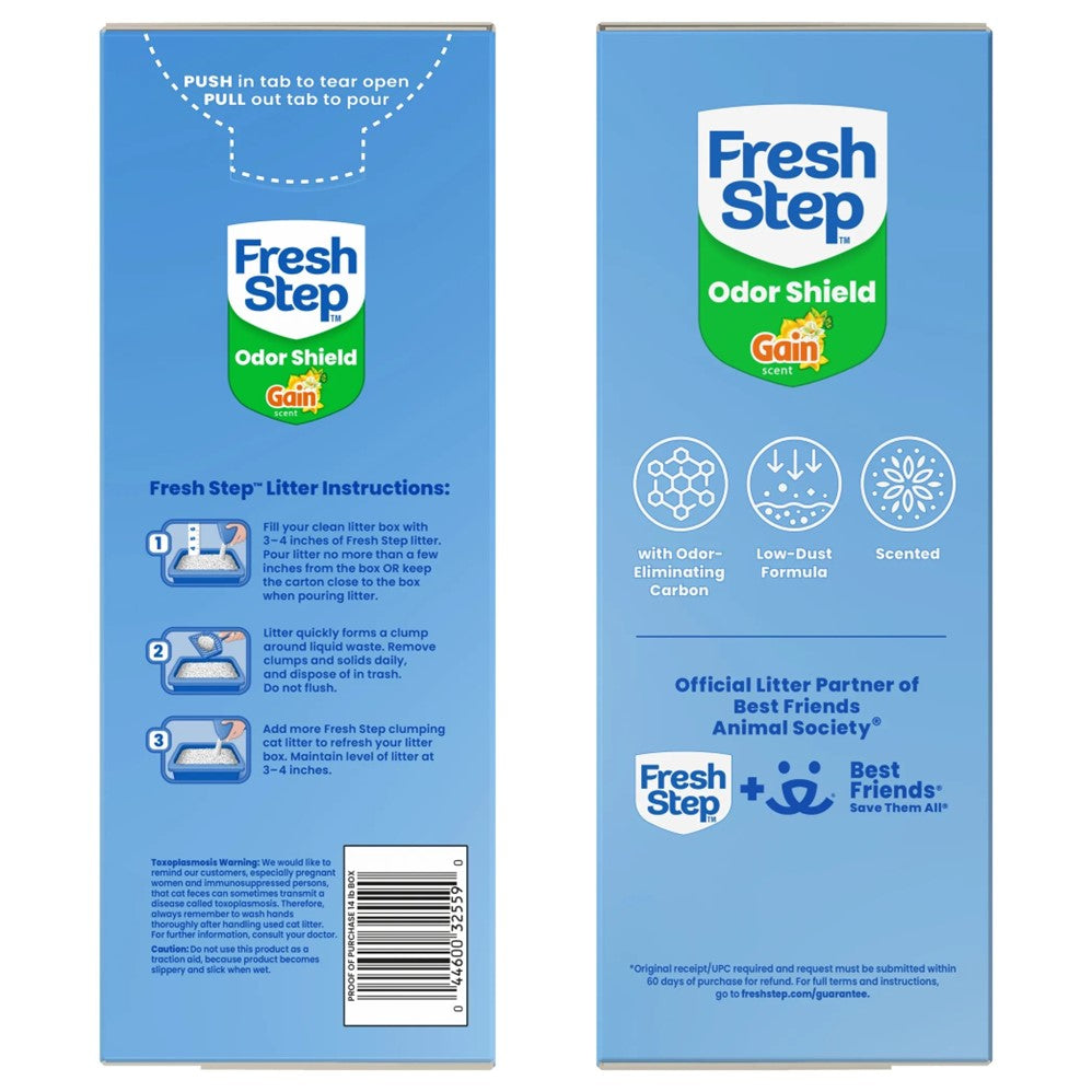 Fresh Step Gain Scented - 14lb/3pk