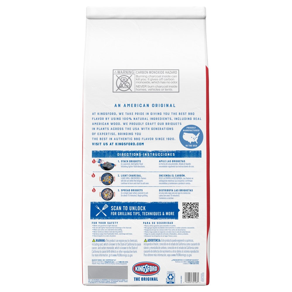 Kingsford Briquets Americana - 16lb/48pk