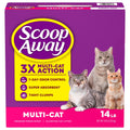 Scoop Away Multi Cat Scented - 14lb/3pk