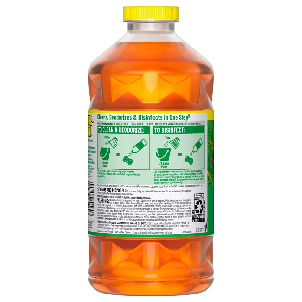 Pine Sol Cleaner Pine Citric Acid Formula - 80oz/6pk