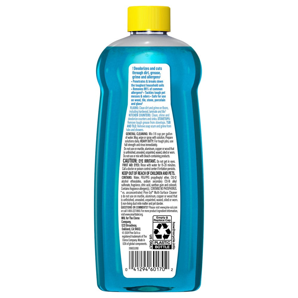 Pine Sol Cleaner Refreshing Clean Citric Acid Formula - 14oz/12pk
