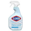 Clorox Multi-Surface Cleaner Free & Clear Of Fragrances & Dyes - 32oz/9pk