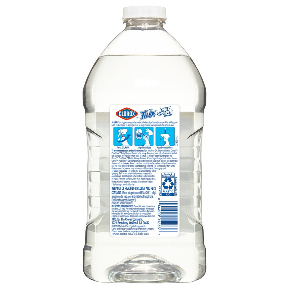 Clorox Plus Tilex Daily Shower Cleaner Refill - 64oz/6pk