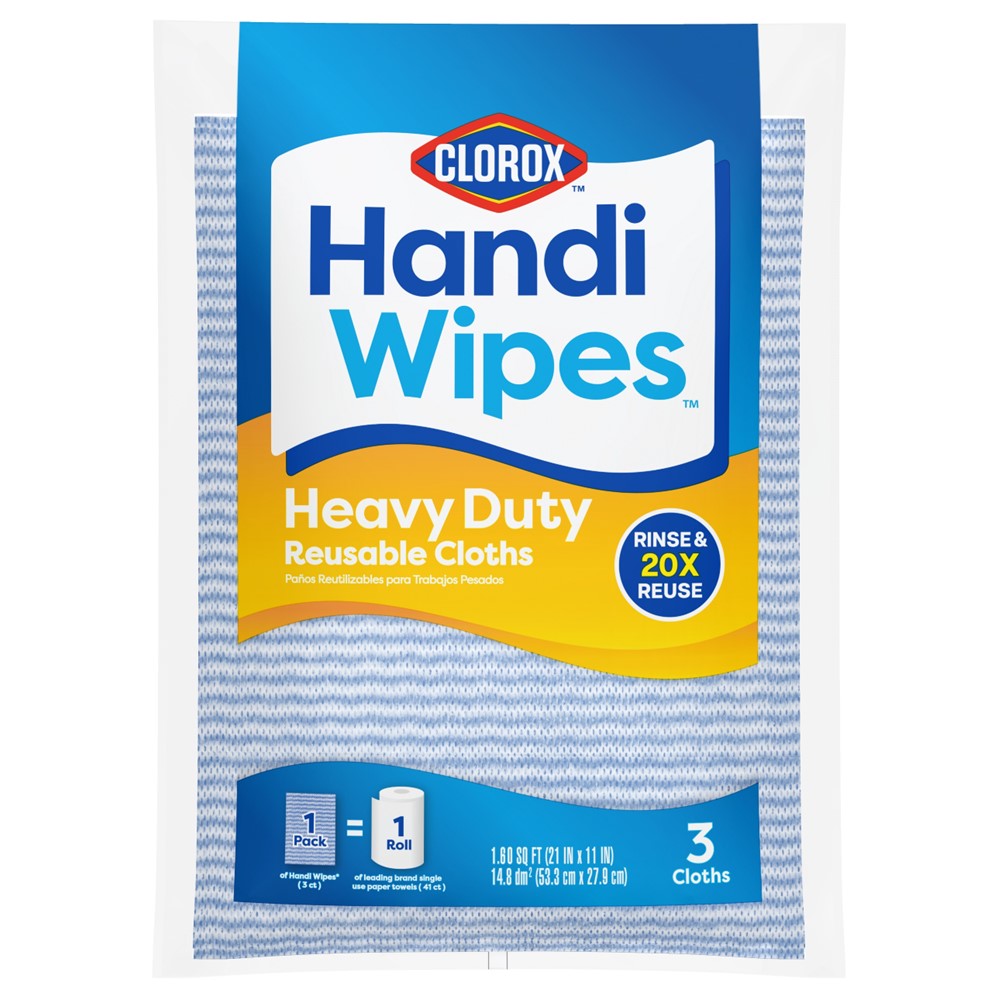 Clorox Handi Wipes Heavy Duty Perf Case - 3ct/12pk