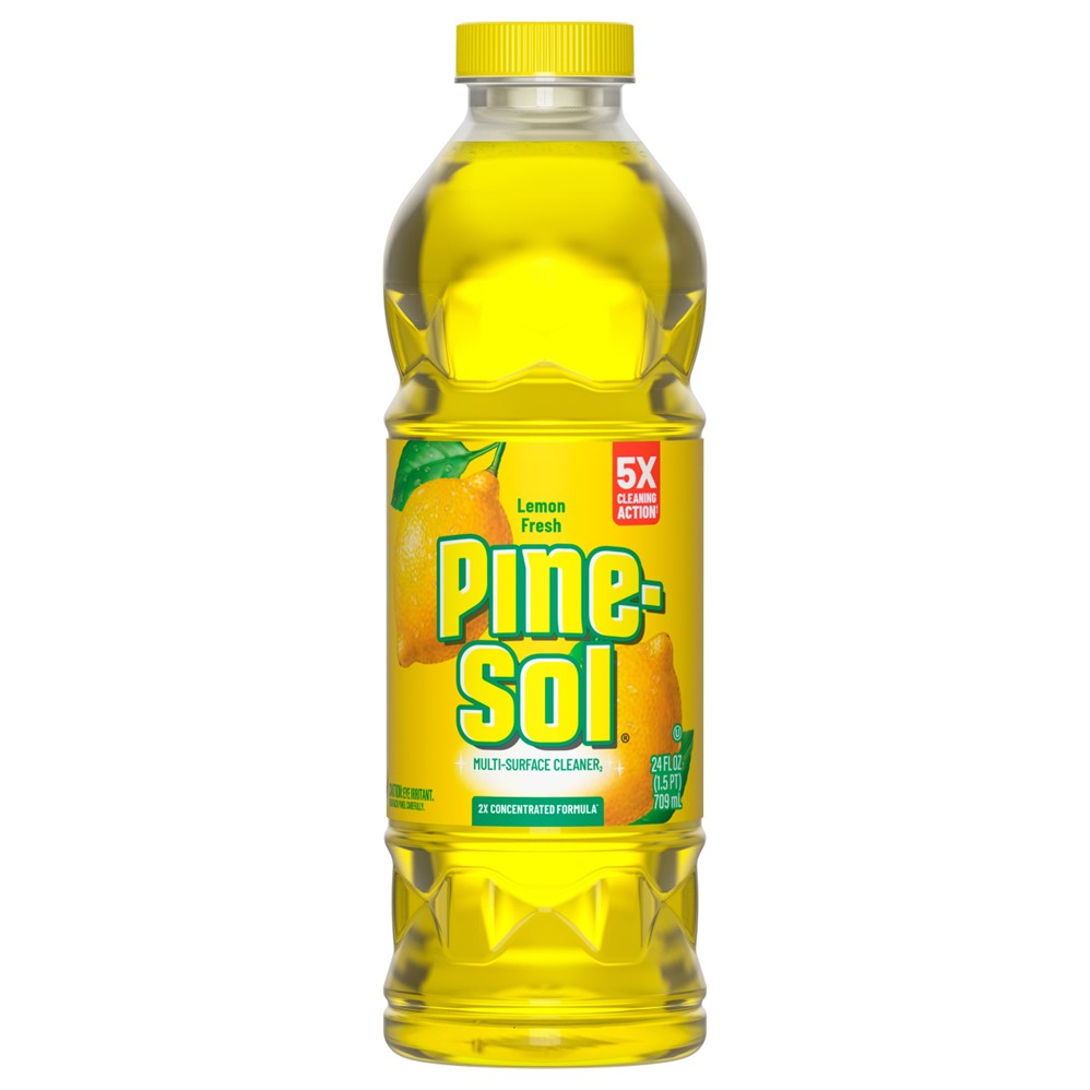 Pine Sol Cleaner Lemon Citric Acid Formula - 24oz/12pk