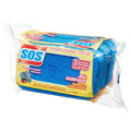 S.O.S. All Surface Scrubber Sponge - 3ct/8pk