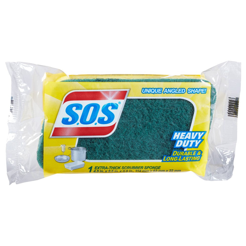 S.O.S. Heavy Duty Scrubber Sponge - 1ct/12pk