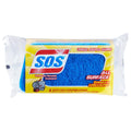S.O.S All Surface Scrubber Sponge - 1ct/12pk