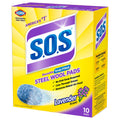 S.O.S. Steel Wool Soap Pads Lavender - 10ct/6pk