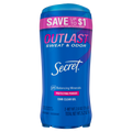 Secret Outlast Clear Gel Antiperspirant Deodorant for Women Protecting Powder - (2x2.6)oz/6pk