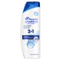 Head And Shoulders 2-in-1 Dandruff Shampoo And Conditioner Anti-Dandruff Treatment Classic Clean For Daily Use Paraben Free - 12.5oz/6pk