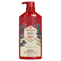 Old Spice Relax 2-in-1 Shampoo And Conditioner For Men Healthier Fuller More Moisturized Looking Hair With Lavender Scent - 21.9oz/4pk