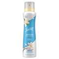 Secret Dry Spray Antiperspirant And Deodorant For Women Vanilla And Argan Oil - 4.1oz/12pk