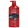 Old Spice Nightpanther Shampoo For Men Healthier Fuller More Moisturized Looking Hair - 21.9oz/4pk