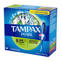 Tampax Pearl Tampons With Leakguard Braid Super Absorbency Unscented - 36ct/12pk