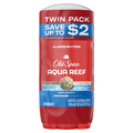 Old Spice Red Collection Deodorant For Men Aqua Reef Scent Aluminum Free Long-Lasting Fragrance Twin Pack - (2x3.0)oz/6pk