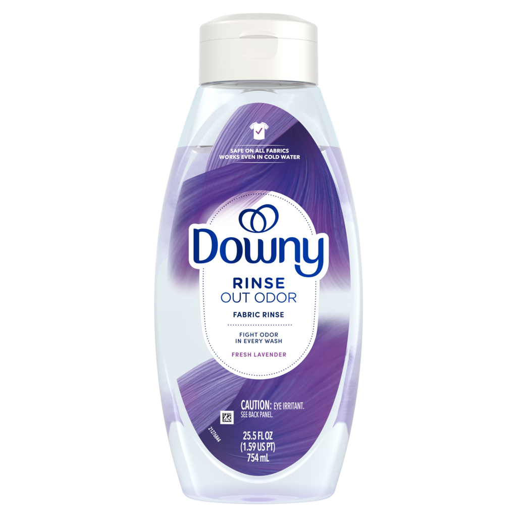Downy Rinse Laundry Odor Remover Fresh Lavender Scent Fabric Softener And Laundry Odor Removal Rinse - 25.5oz/6pk