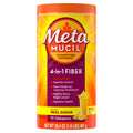 Metamucil 4-in-1 Psyllium Husk Glp-1 Friendly Fiber Supplement Real Sugar 72 Tablespoons Orange Flavored  Daily Fiber Powder For Digestive Health Made With Plant-Based Psyllium Husk Fiber - 30.4oz/4pk