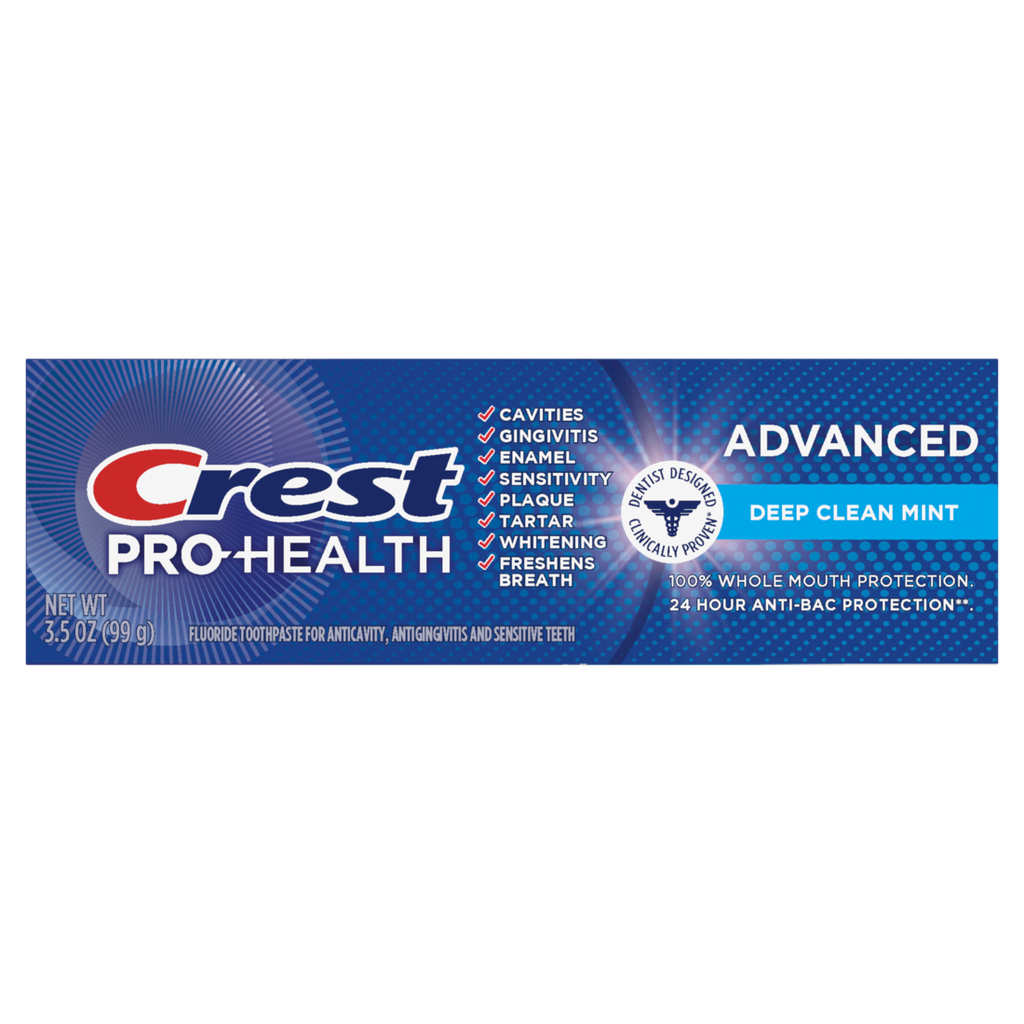 Crest Pro-Health Advanced Deep Clean Mint Toothpaste - 3.5oz/12pk